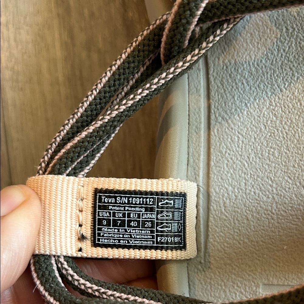 Teva Women's Sandals - green Very comfortable. - Picture 9 of 9